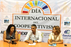 Presentación de la fiesta del cooperativismo del viernes