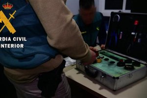 Imágenes de la operación cedidas por la Guardia Civil.