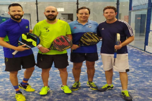 Los ganadores del torneo portuario.