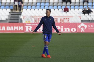 Dani Romera en su última visita con el Cádiz al Mediterráneo.