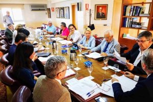 Reunión del consejo de administración de la Autoridad Portuaria de Almería