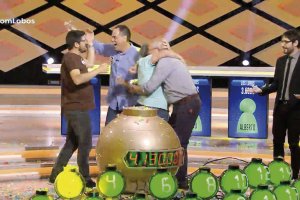 Los Lobos tras llevarse el bote / Atresmedia