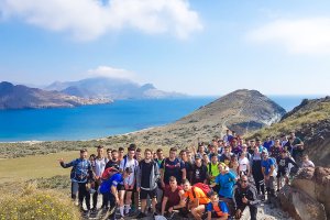 Los alumnos de TECO realizan prácticas en la costa.
