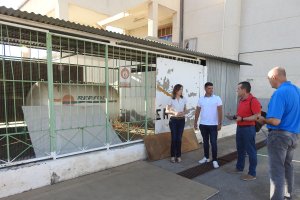 La alcaldesa Francisca Fernández y el edil Alejandro Campos