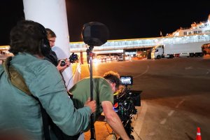 Grabación en el Puerto de Almería.