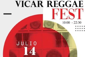 Detalle del cártel del Vícar Reggae Fest.
