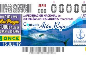 El cupón de este lunes estaba dedicado al atún rojo.