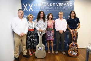 Inauguración del seminario, en el Museo de la Guitarra.