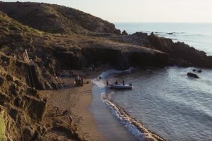 Plano de una de las escenas grabadas en Almería.
