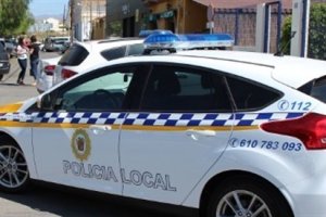 Vehículo de la policía local de Huércal-Overa.