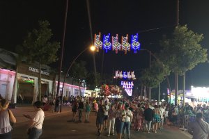 Zona central del recinto ferial