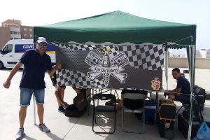 Miembros de la asociación de radiocontrol virgitana.