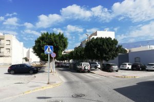 Punto de la calle Mira Maeso que se someterá a un proceso de reurbanización y reordenación.