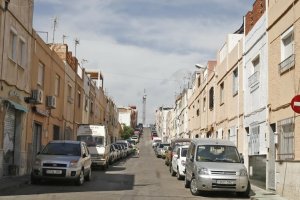 Imagen de una de las calles de Piedras Redondas afectadas por un corte eléctrico en septiembre.