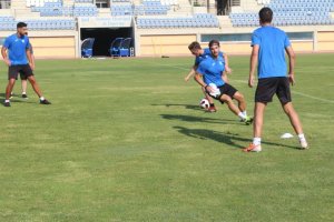 Entrenamiento del CD El Ejido.