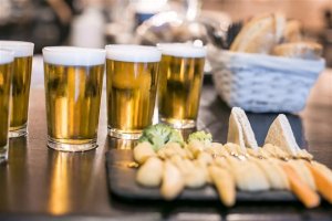 La cerveza es la bebida estrella.