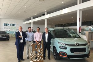 Pablo Puey con la novedad de Citroën, C5 Aircross