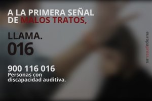 Teléfono 016 de atención a víctimas de violencia de género y maltrato.