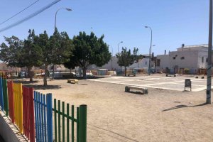 Obras y remodelación del espacio público del barrio de Los Almendros.