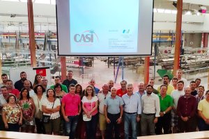 Participantes en la jornada por la sostenibilidad de CASI