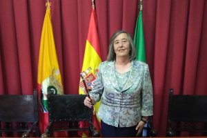 Herminia Uroz, alcaldesa de Nacimiento.