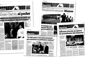 Las páginas de 2003 con la compra de Alfonso García.