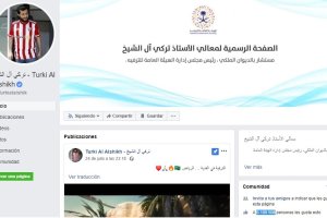 Turki tiene más de seis millones de seguidores en Facebook.