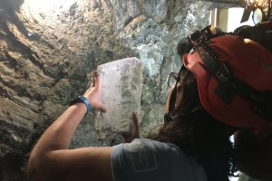 Apertura de la Geoda de Pulpí.