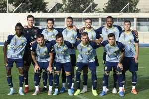 El once de Pedro Emanuel contra el Almería B.