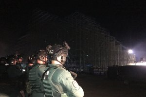 Agentes del GAR preparados.