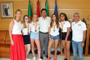 La imagen de la recepción.