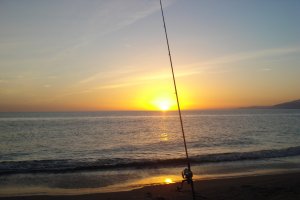 Playa de Las Amoladeras, escenario de la prueba.