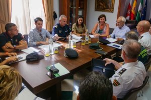 Reunión de la Junta Local de Seguridad.