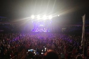 El público asistente al concierto.