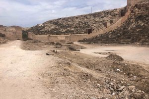 Estado de La Hoya tras la limpieza.