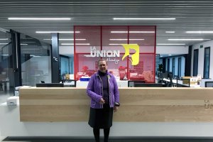 Una mujer preside la Alhóndiga La Unión; es la excepción