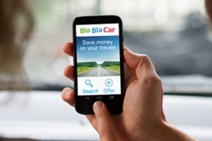 La aplicación de BlaBlaCar se puede utilizar desde el móvil