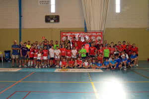 Los participantes en el tradicional torneo de Feria.