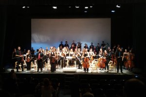 Primer concierto de la Orquesta compuesta por músicos de El Ejido.