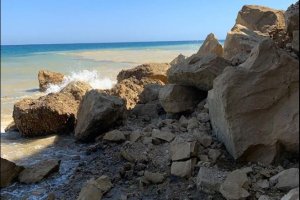 El desprendimiento tuvo lugar el pasado 15 de agosto, festivo.