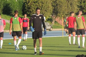 El nuevo portero serbio.