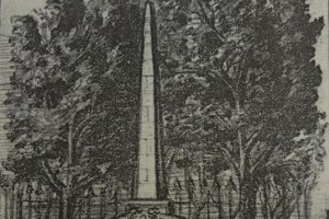 Cenotafio erigido en el cementerio de Belén en homenaje a Los Coloraos.