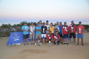 Los campeones en Mojácar.