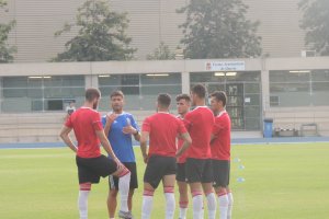 La imagen del entrenamiento.