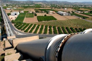 Tuberías para las conducciones del trasvase Tajo-Segura