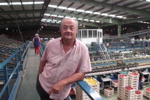 Juan antonio díaz planelles,  gerente de la Sociedad Agraria Agroiris.