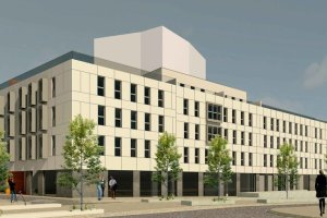 Imagen de archivo del diseño de una promoción de viviendas prevista en Avenida de Vilches.