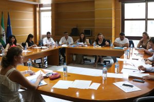 La Junta de Gobierno Local de El Ejido, en su reunión de este jueves.