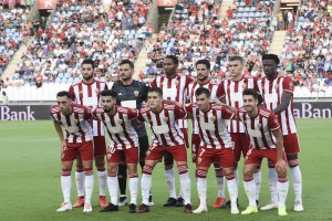 El once del Almería.