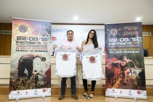 La promotora Beatriz Bonillo y el concejal Juan José Segura